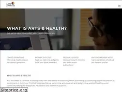Sites similar to artsandhealthalliance.org