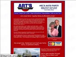 Sites similar to artsautoparts.com