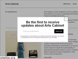Sites similar to artscabinet.org