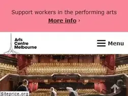 Sites similar to artscentremelbourne.com.au