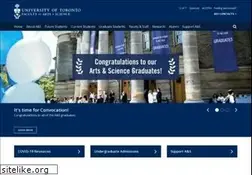 Sites similar to artsci.utoronto.ca
