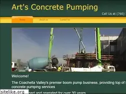 Sites similar to artsconcretepumping.com