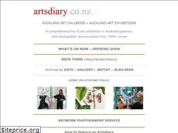 Sites similar to artsdiary.co.nz