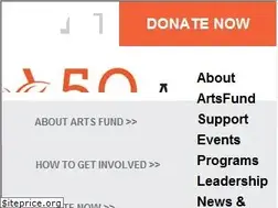 Sites similar to artsfund.org
