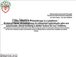 Sites similar to artsheartsphilanthropy.org