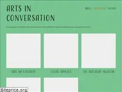 Sites similar to artsinconversation.com