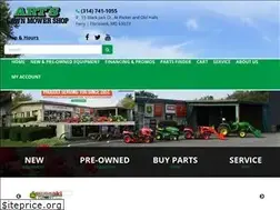 Sites similar to artslawnmowershop.com