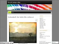 Sites similar to artsongs.wordpress.com
