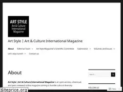 Sites similar to artstyle.international