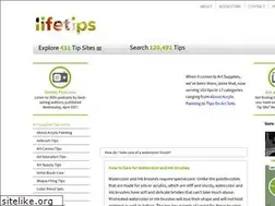 Sites similar to artsupplies.lifetips.com
