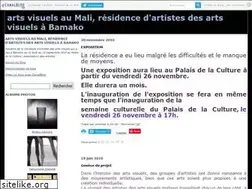 Sites similar to artsvisuelsmali.canalblog.com
