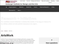Sites similar to artswork.asu.edu