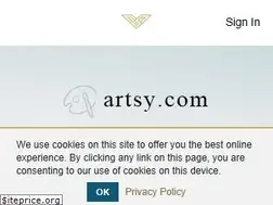 Sites similar to artsy.com
