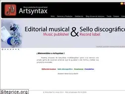 Sites similar to artsyntax.com