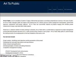 Sites similar to arttopublic.net