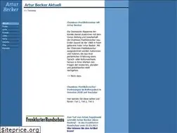 Sites similar to arturbecker.de