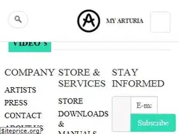 Sites similar to arturia.com