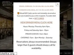 Sites similar to arturosristorante.com