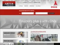 Sites similar to artus-interim.com