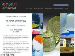Sites similar to artwalkgainesville.com