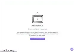 Sites similar to artwork.fm