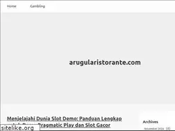 Sites similar to arugularistorante.com