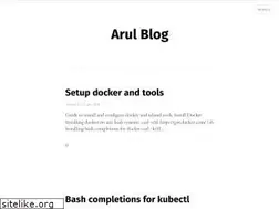 Sites similar to arulraj.net