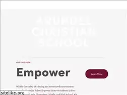 Sites similar to arundelchristianschool.org