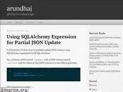 Sites similar to arundhaj.com