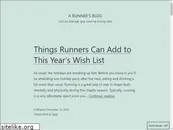 Sites similar to arunnersblog.com