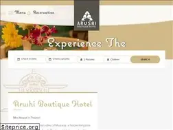 Sites similar to arushiboutiquehotel.com
