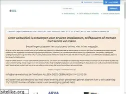 Sites similar to arva-installatiemateriaal.be