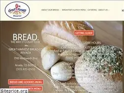 Sites similar to arvadagreatharvest.com