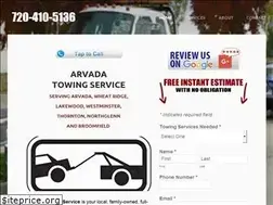 Sites similar to arvadatowingservice.com