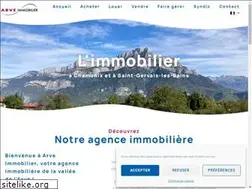 Sites similar to arve-immobilier.com