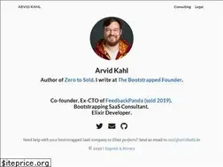 Sites similar to arvidkahl.de