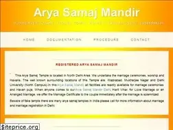 Sites similar to aryasamajmandirs.com