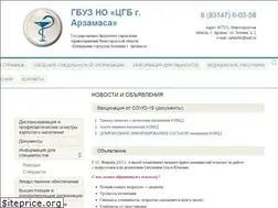 Sites similar to arzamas-cgb.ru