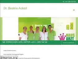 Sites similar to arzt-ackerl.at