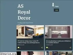Sites similar to as-royaldecor.blogspot.com