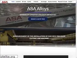 Sites similar to asaalloys.com