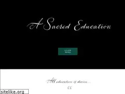 Sites similar to asacrededucation.com