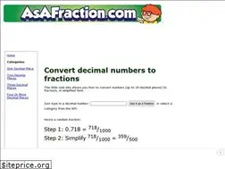 Sites similar to asafraction.com