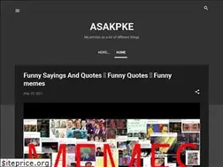 Sites similar to asakpke.blogspot.com
