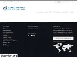 Sites similar to asambleaapostolica.org