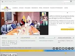 Sites similar to asambleanacional.gob.ec