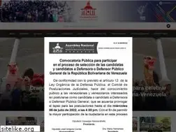 Sites similar to asambleanacional.gob.ve