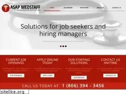 Sites similar to asapmedstaff.com