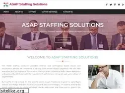 Sites similar to asapstaffingsolution.com