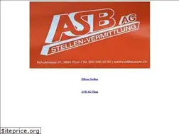 Sites similar to asb-stellen.ch